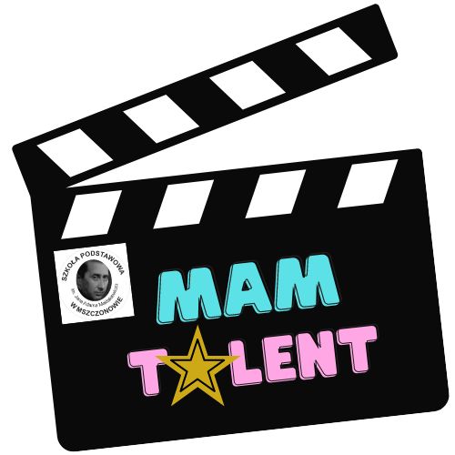 Logo szkolnego konkursu talentów "Mam Talent"