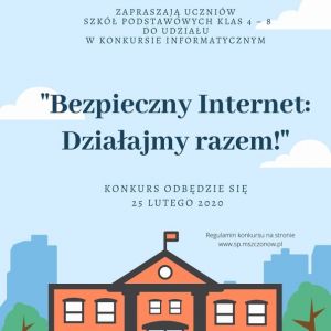 plakat bezpieczny internet