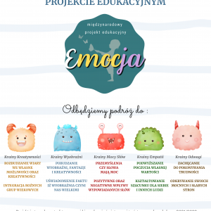 Plakat duży- Projekt edukacyjny Emocja