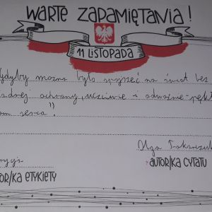 Patrycja kl. 6 SP