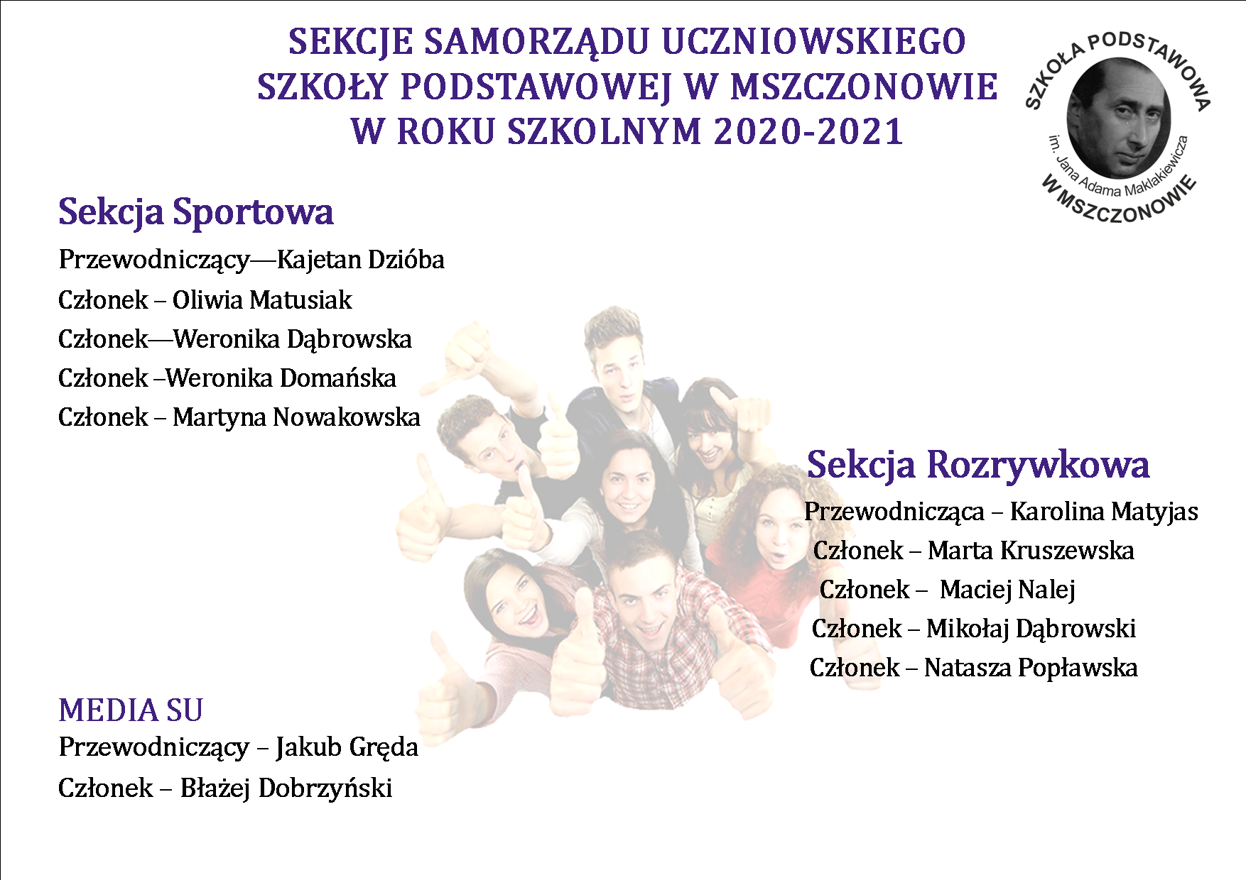 sekcje su 2020-2021