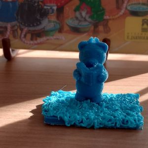 Otwórz zdjęcie - Misie wykonane na drukarce 3d.