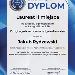 Otwórz zdjęcie - Dyplom Kuby