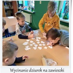 wycinanie dziurek na zawieszki